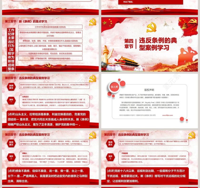 中国共产党纪律处分条例PPT 第4张