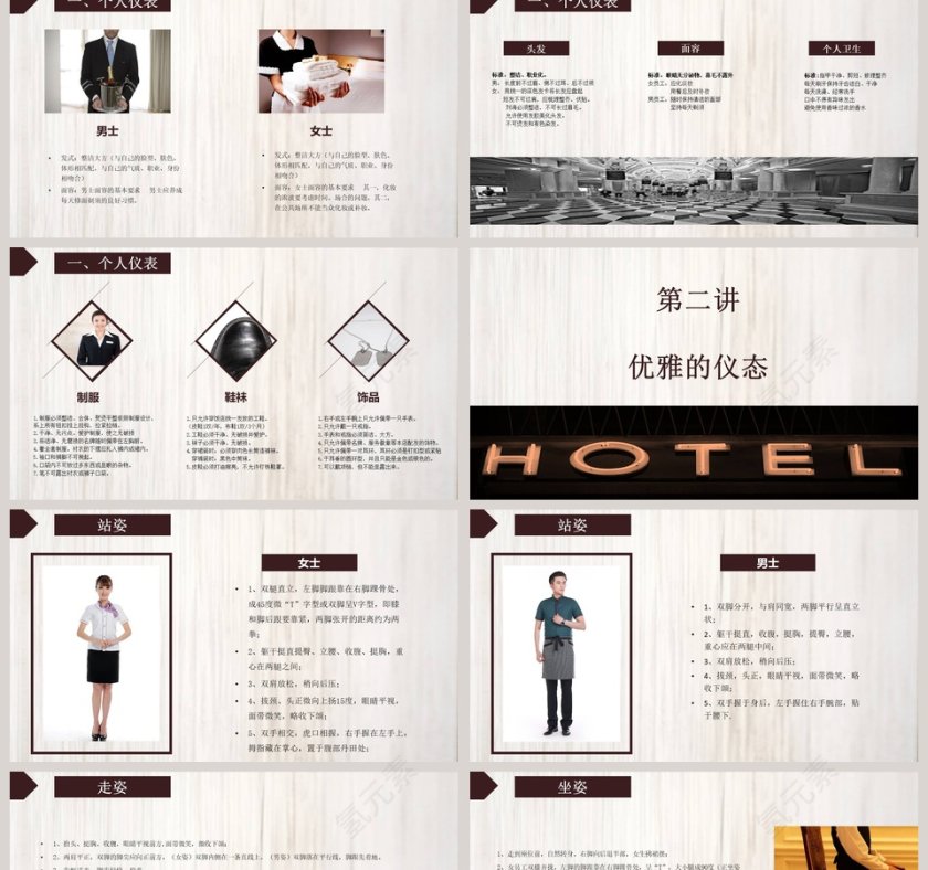 酒店服务礼仪商务礼仪PPT第2张