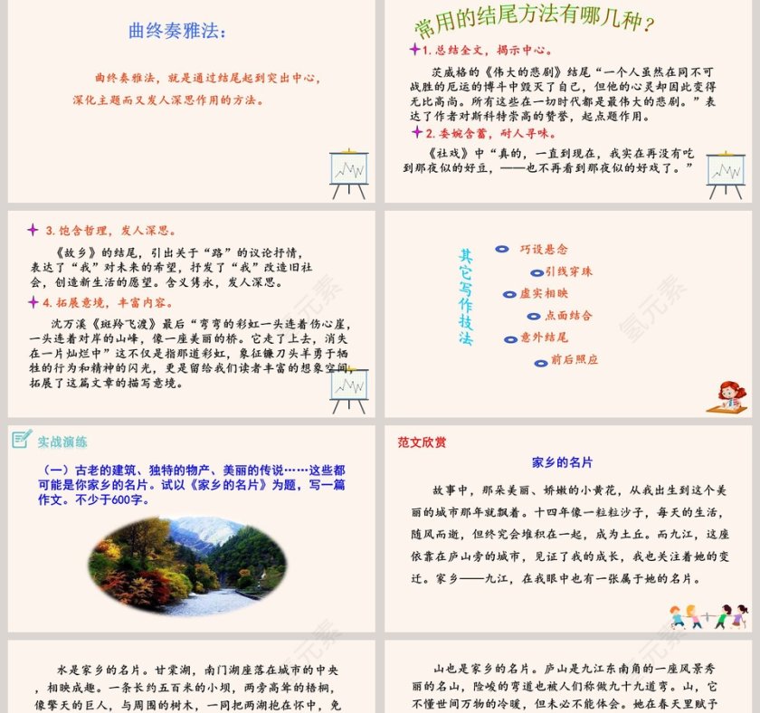 写作课件布局谋篇语文课件PPT第5张