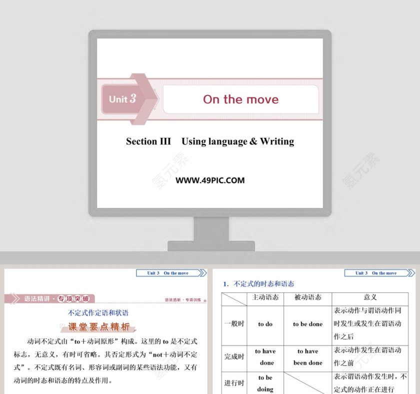 Section-Using language  Writing教学ppt课件第1张