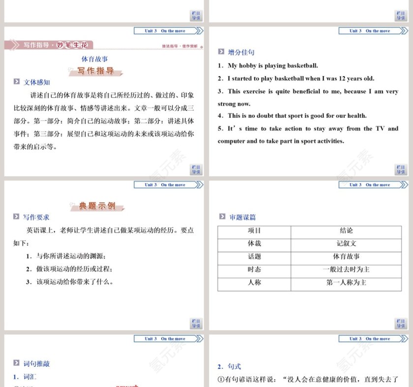 Section-Using language  Writing教学ppt课件第4张