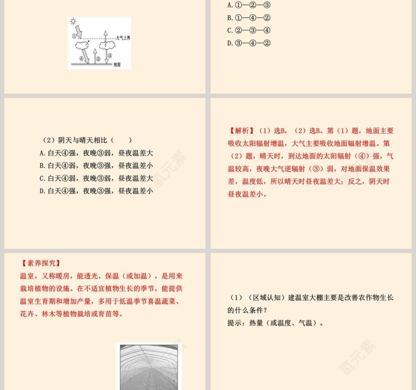 大气受热过程教学ppt课件第7张
