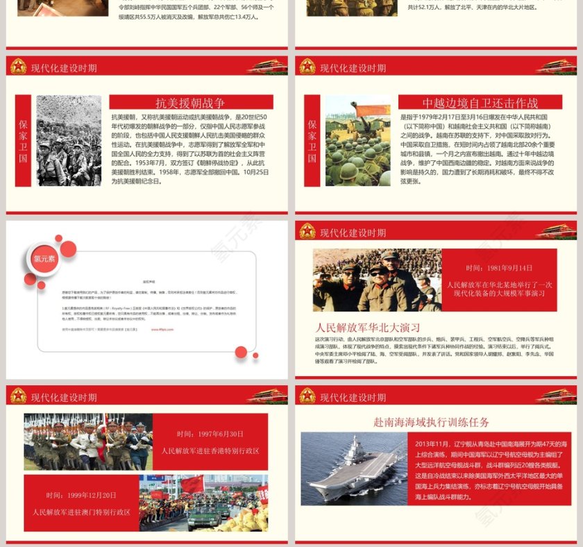 建军90周年习主席重要讲话精神八一建军节PPT党政第7张