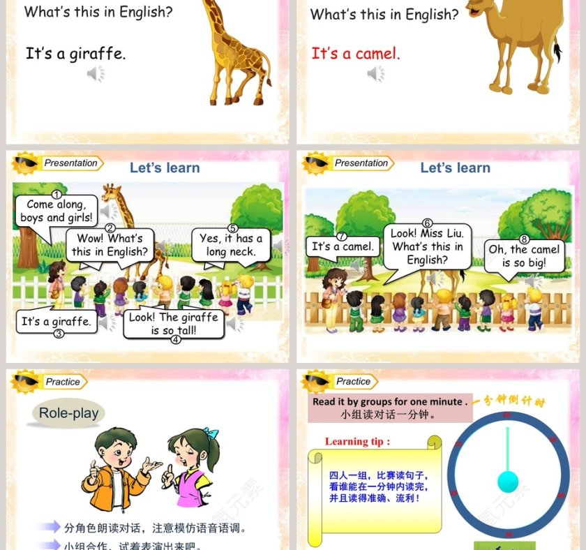 Unit6 Would you like to take a trip-人教精通版四年级下册教学ppt课件第3张