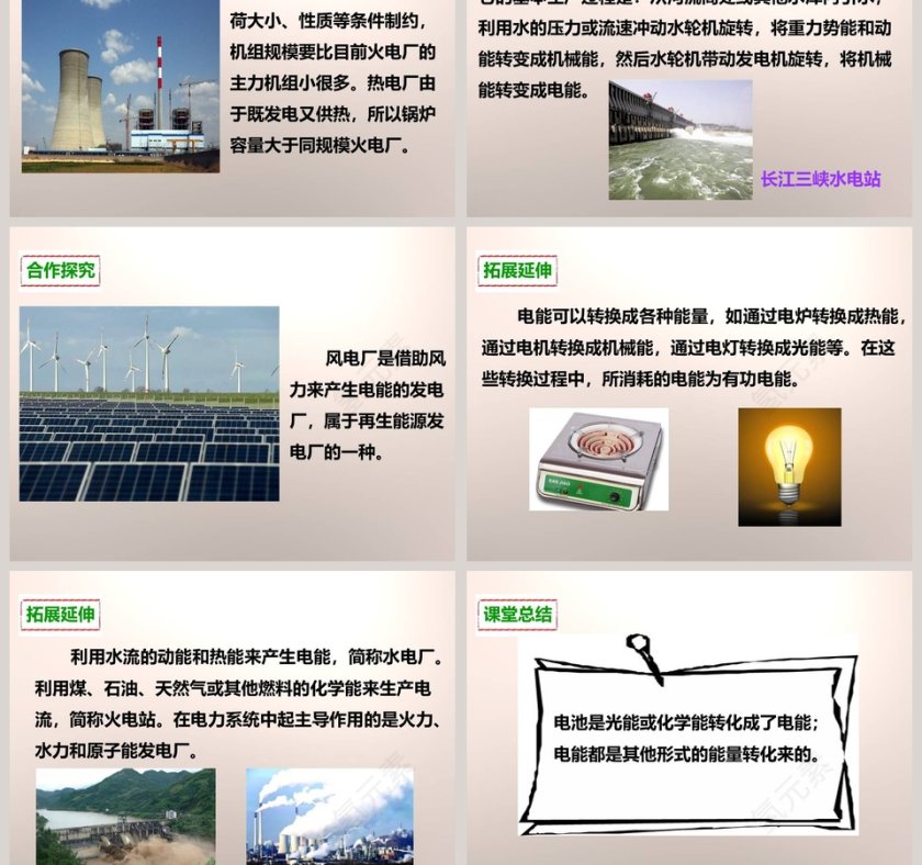 教科版六年级上册教育培训PPT模板第5张