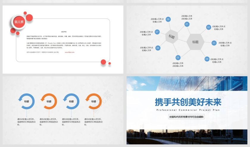 商业项目计划书商业计划书PPT第5张