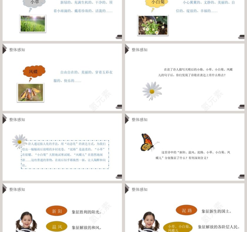 部编版四年级语文下册在天晴了的时候语文课件PPT第3张