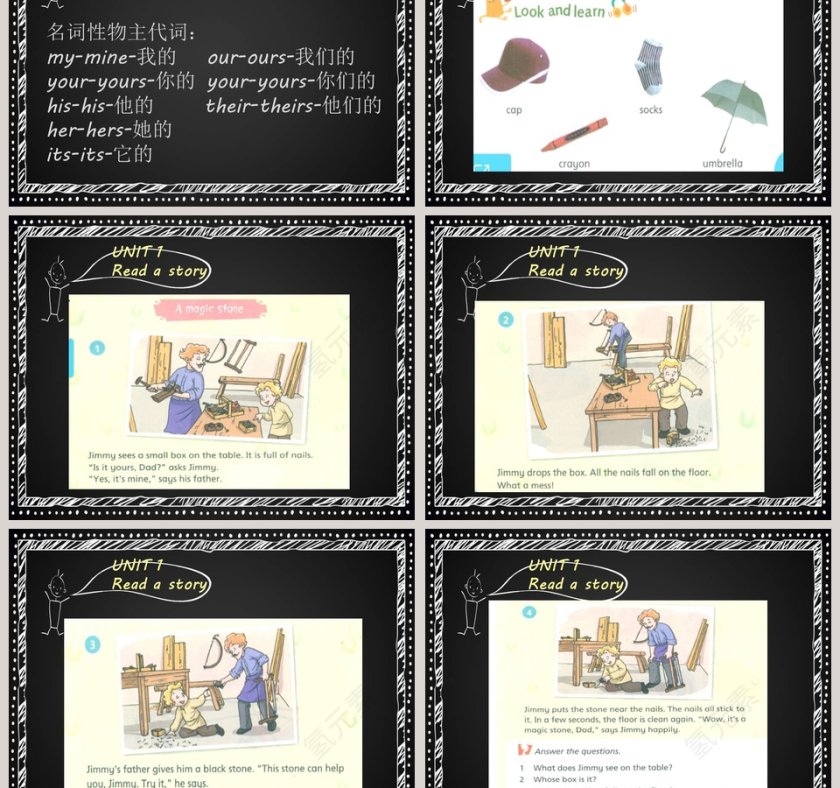 Unit 1 Tidy up教学ppt课件第3张