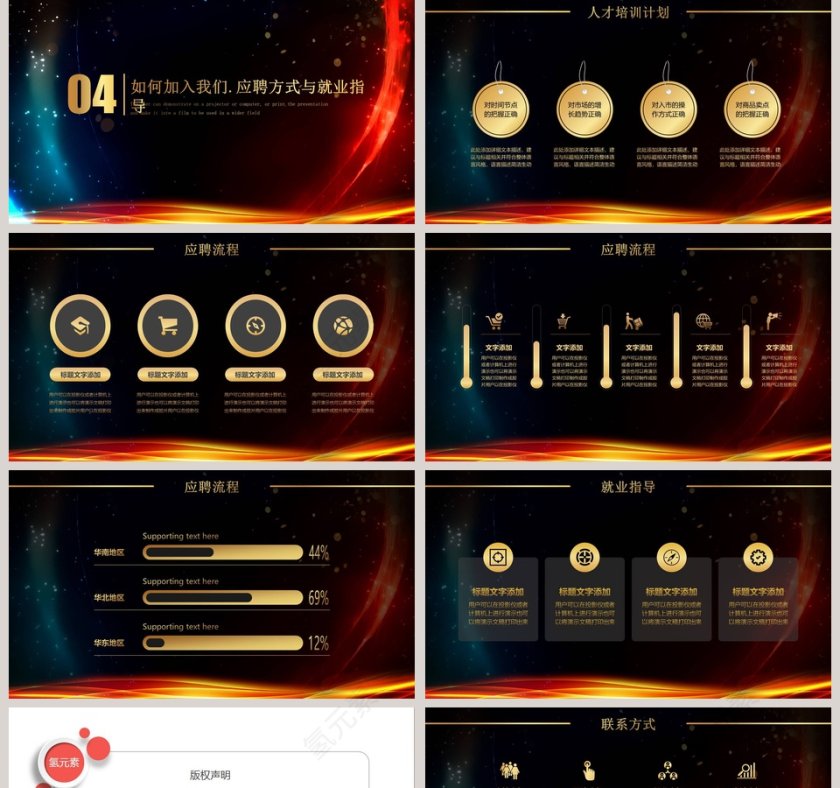 高端招聘顶尖人才 校园宣讲校园招聘PPT 第5张