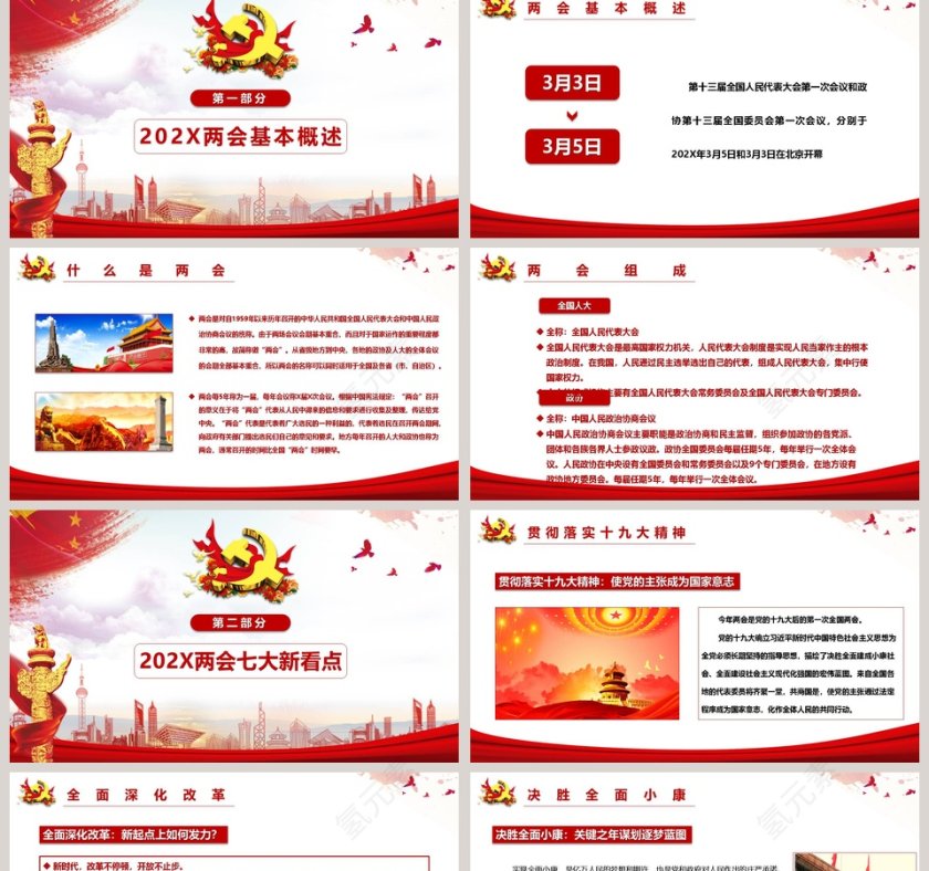 聚焦全国两会学习贯彻十九大精神第2张