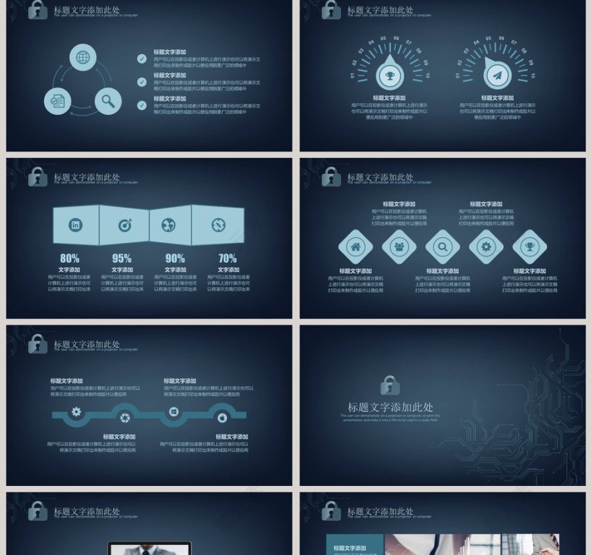 网络安全项目计划书PPT第2张