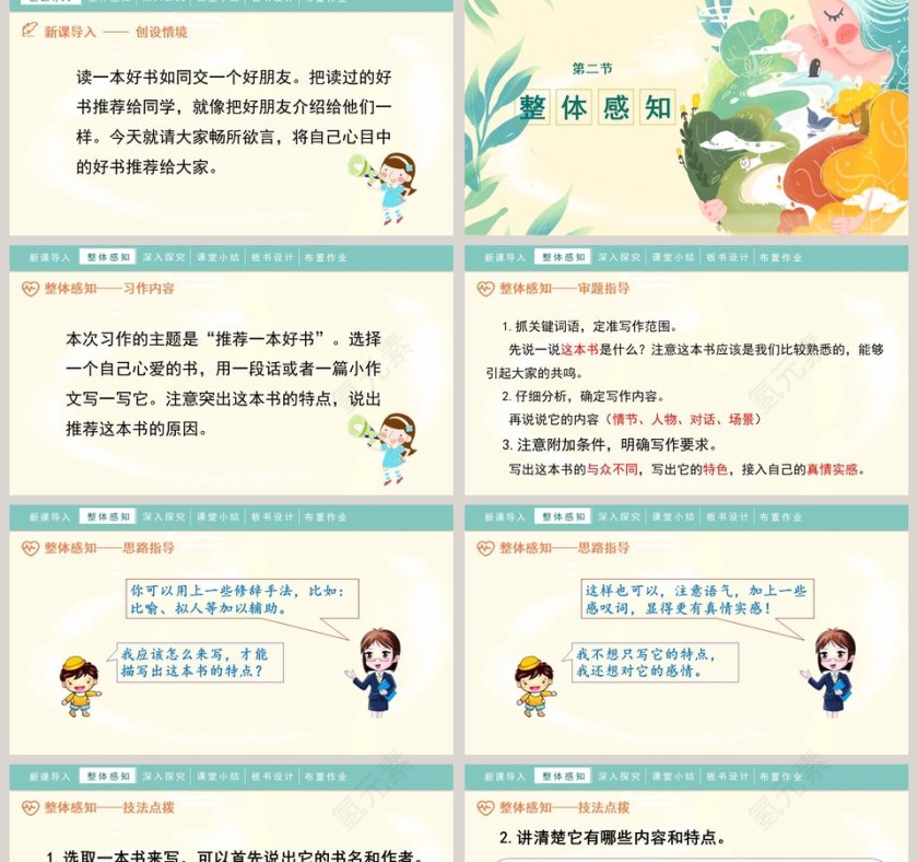 人教部编版五年级语文上册推荐一本书语文课件PPT第2张