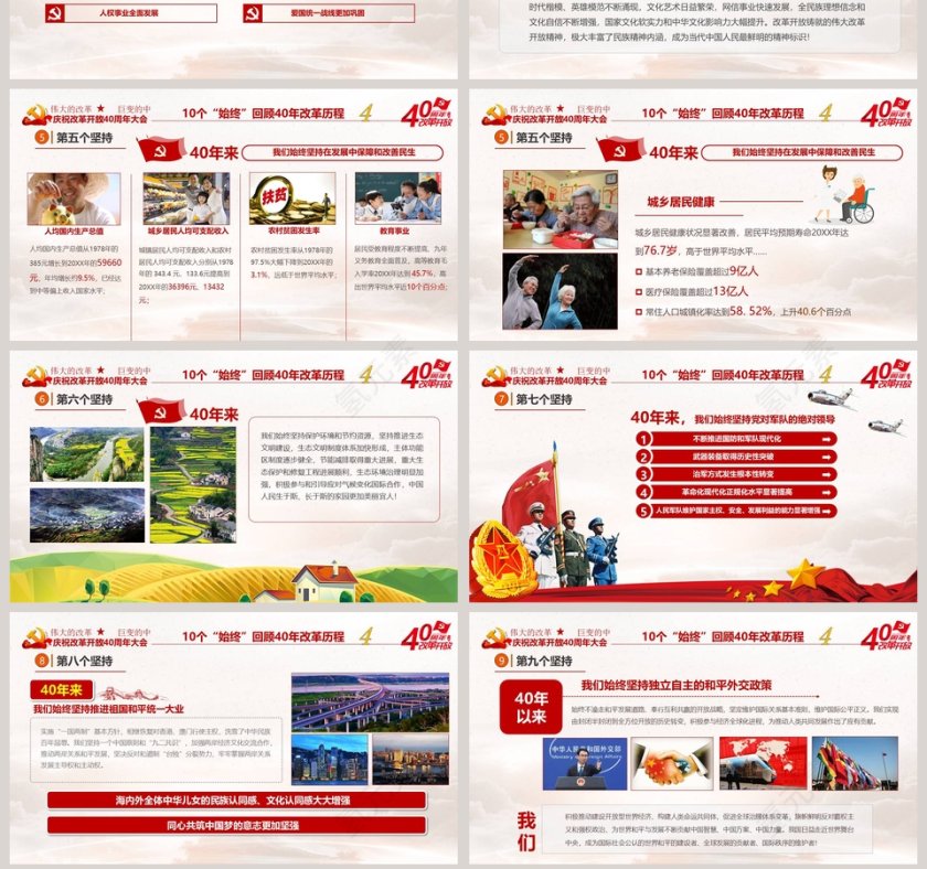 2019年庆祝改革开放40周年大会PPT全文学习解读第7张