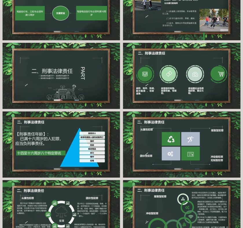 中学普法宣传教育PPT第3张