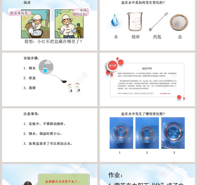 水和盐的故事教学ppt课件第2张