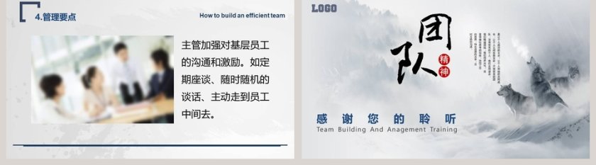 简洁打造高绩效团队培训PPT模板第5张