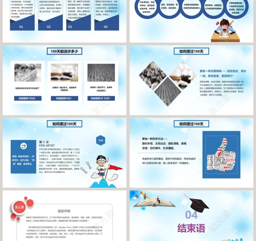 中考冲刺动员ppt第3张