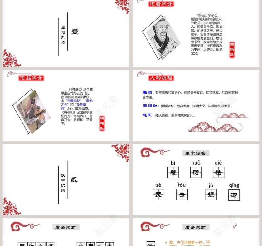 课文解析将相和语文课件PPT第2张