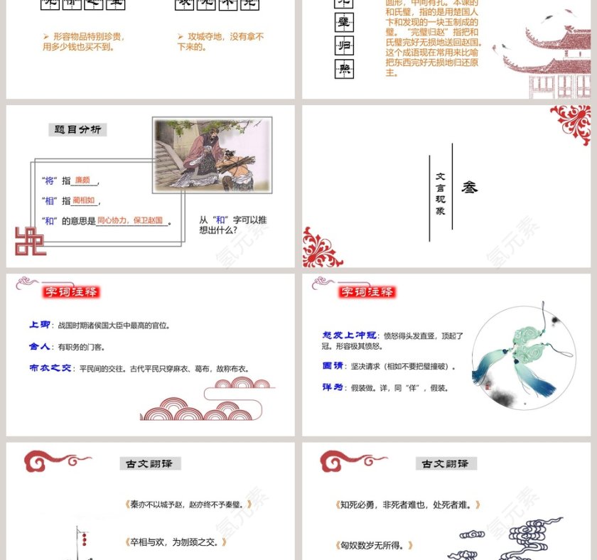 课文解析将相和语文课件PPT第3张