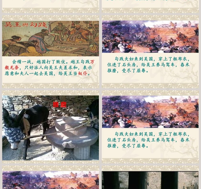 卧薪尝胆成语故事课件PPT模板第2张