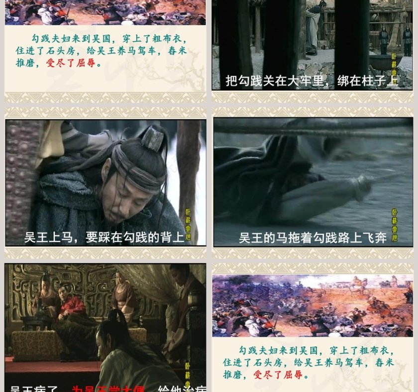 卧薪尝胆成语故事课件PPT模板第3张