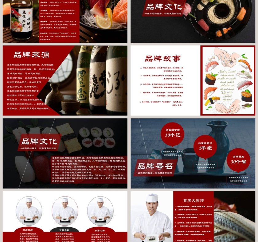 日式料理餐饮产品介绍ppt 第3张