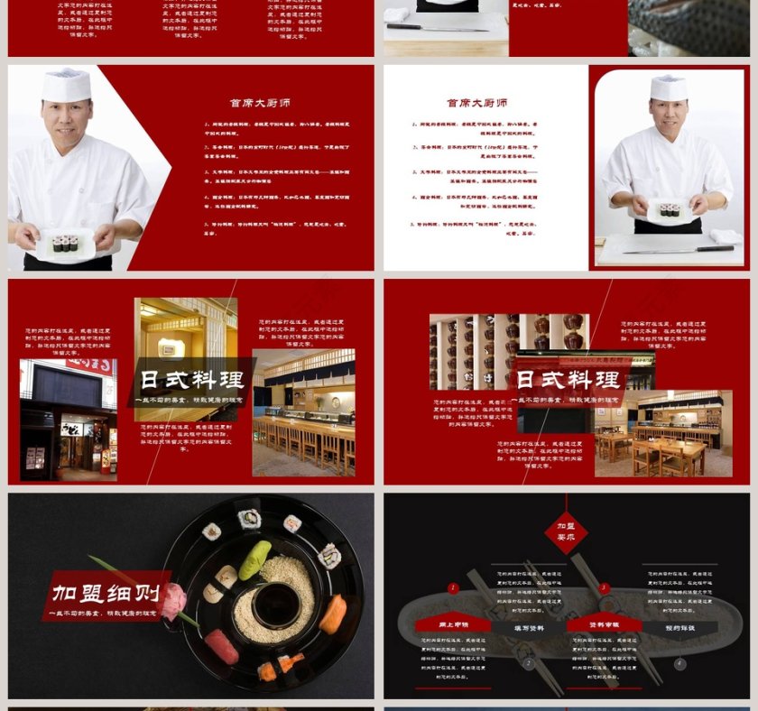 日式料理餐饮产品介绍ppt 第4张