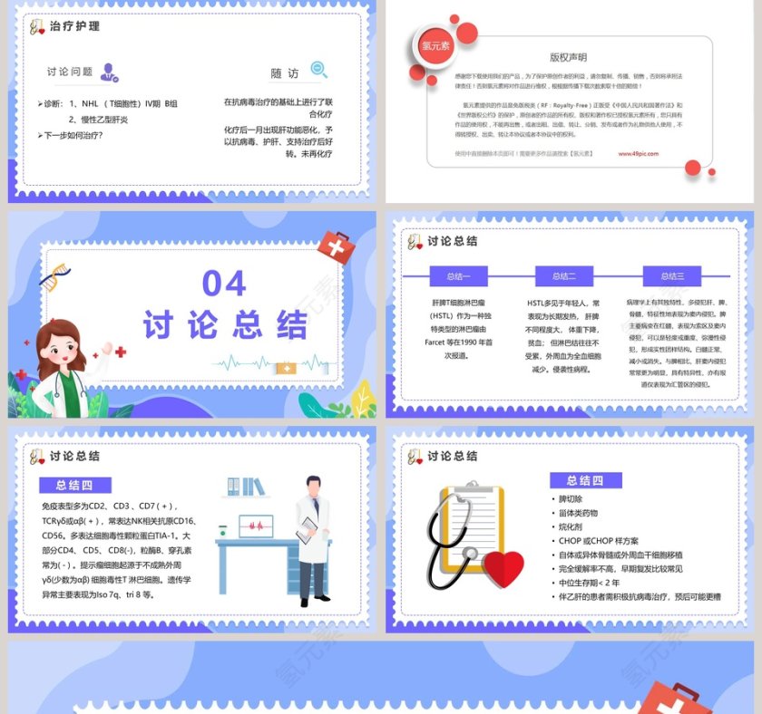 医疗医学内科病例讨论PPT模板第5张