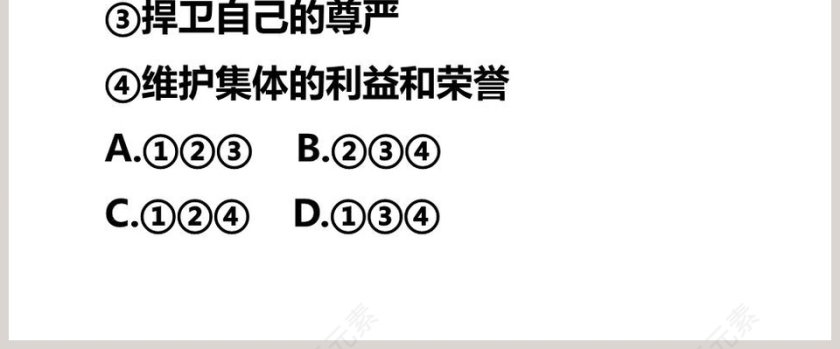 第八课 美好集体有我在 PPT 模板设计第8张
