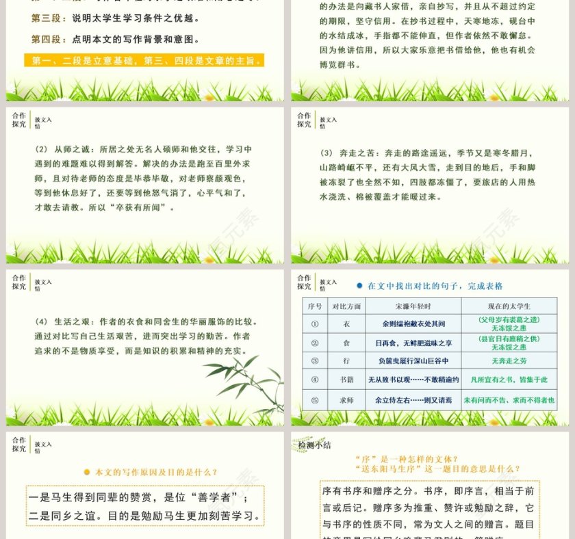 送东阳马生序语文教学PPT课件第6张