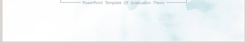 青蓝简约毕业答辩PPT模板第6张