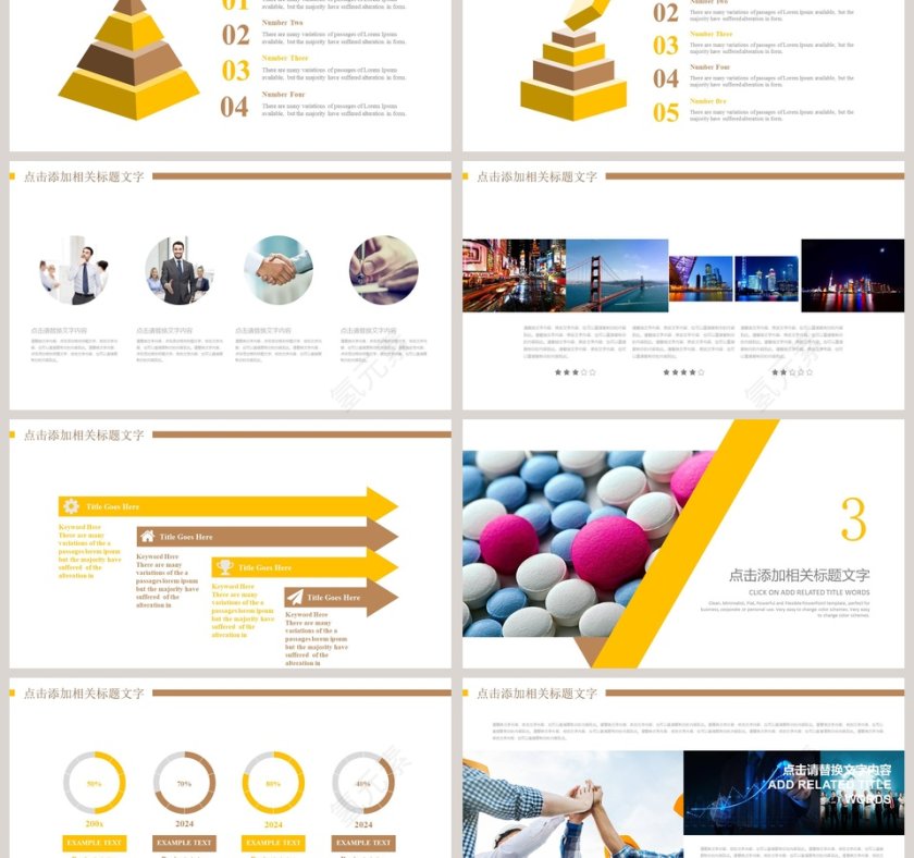 医药行业PPT第3张