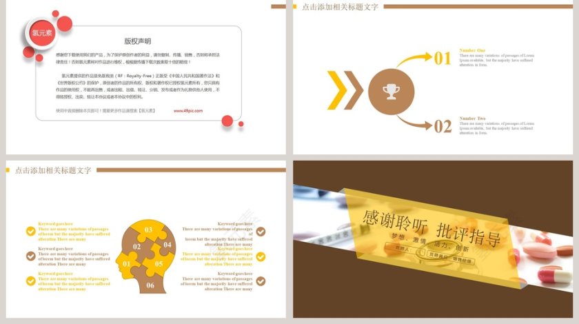 医药行业PPT第5张