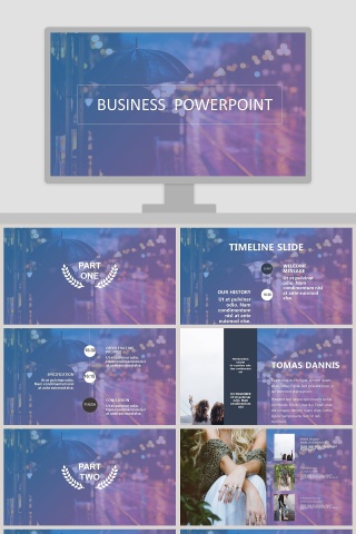 公司介绍企业宣传商务总结PPT   