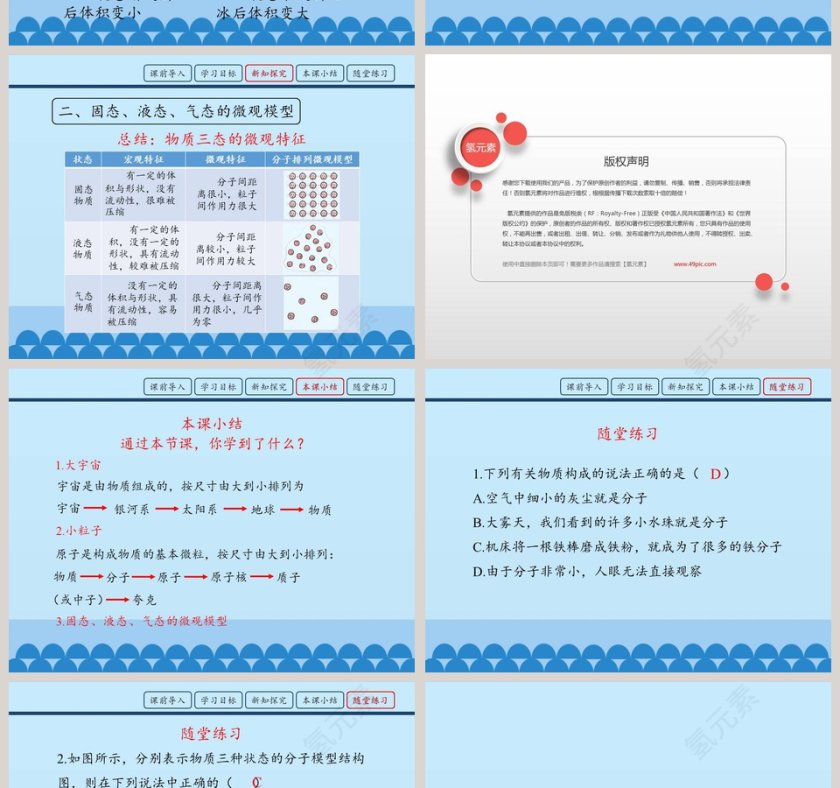 物质的分子构成教学ppt课件第4张