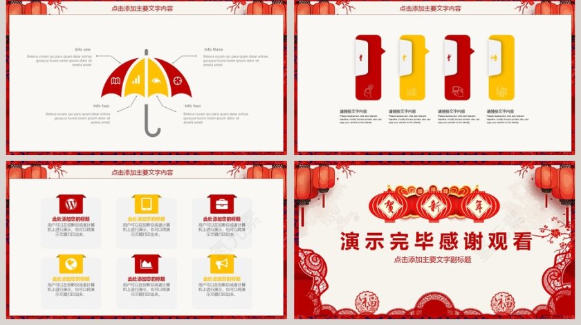 赢战2019年会总结计划PPT第5张