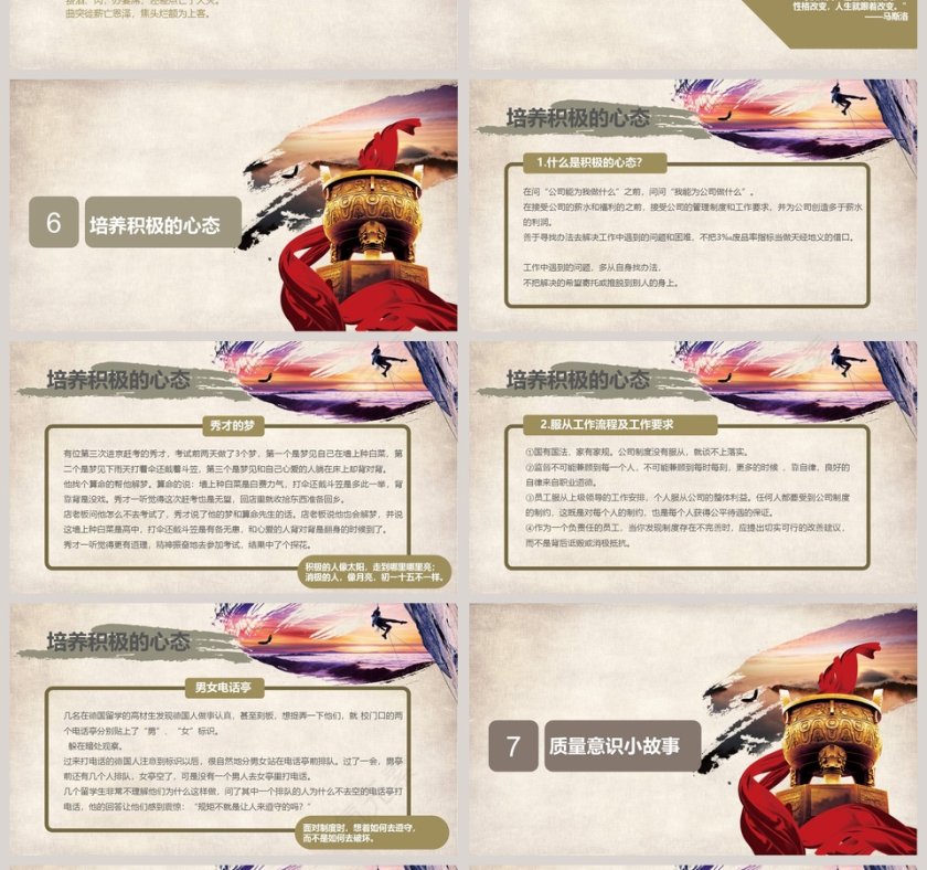 简约员工质量意识培训质量意识培训PPT第4张