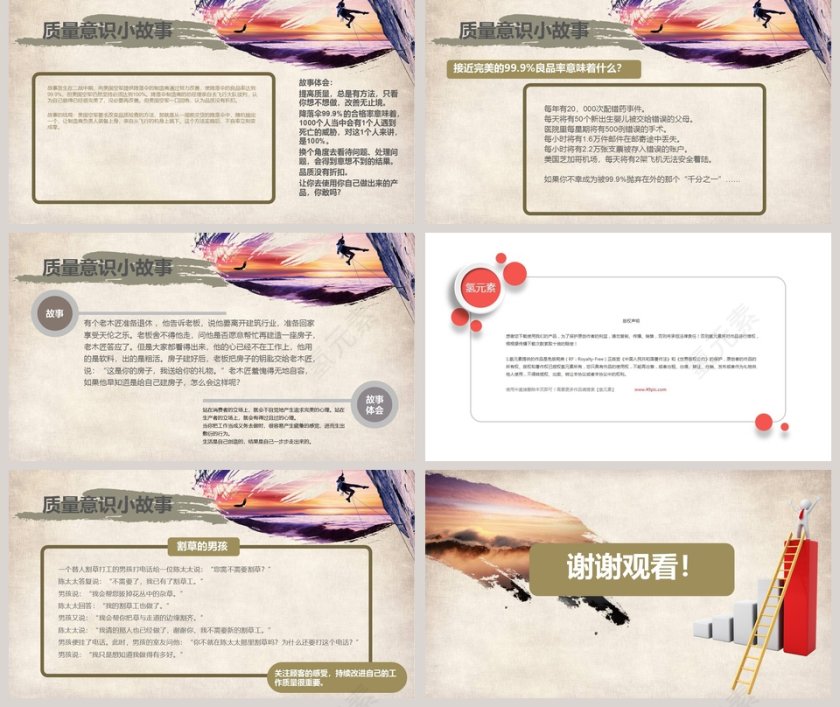 简约员工质量意识培训质量意识培训PPT第5张