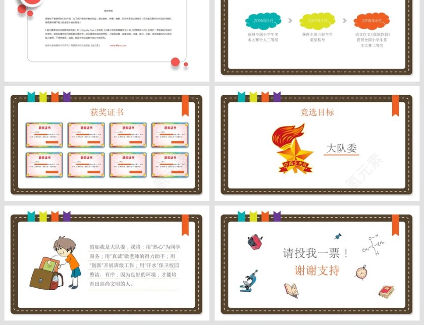 小学生班干部竞选自我介绍PPT第3张