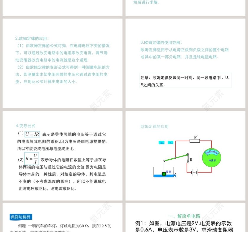 第十二章欧姆定律-欧姆定律的应用教学ppt课件第2张