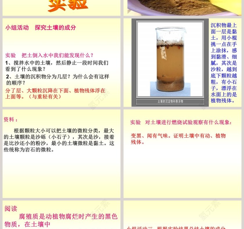 土壤中有什么三 植物生活的土地教学ppt课件第2张