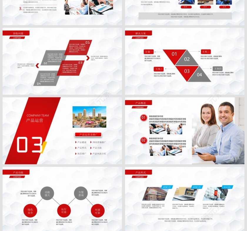 创业融资计划书商业计划书PPT第4张