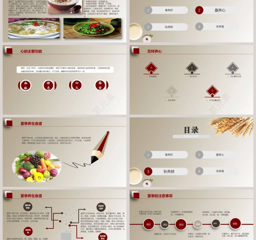 中医养生文化健康养生PPT第3张