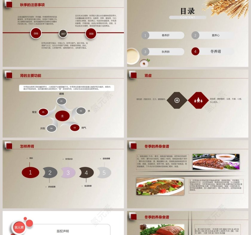 中医养生文化健康养生PPT第5张