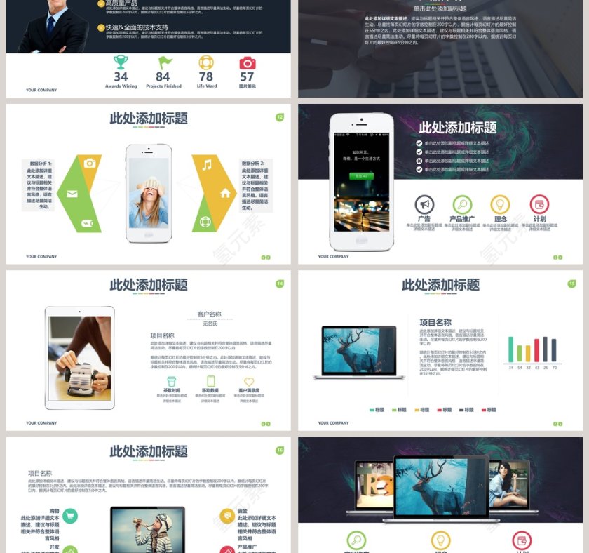 高端招商加盟PPT模板招商加盟PPT第3张