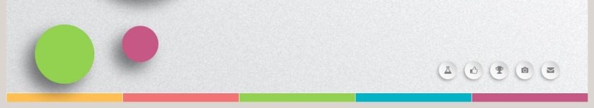 彩色简约清新个人述职报告模板第6张