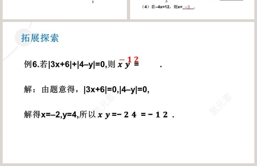 第一章  有理数-Please Enter Your Detailed Text Here The Content Should Be Concise And Clear Concise And Concise Do Not Need Too Much Text教学ppt课件第4张