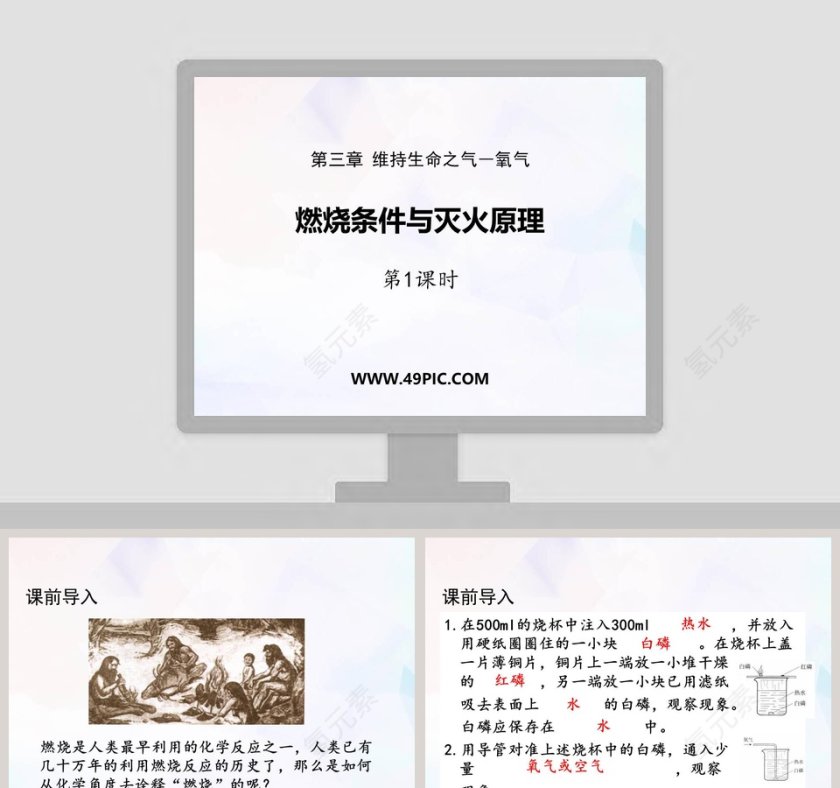 燃烧条件与灭火原理-第PAGE-PPT模板第1张