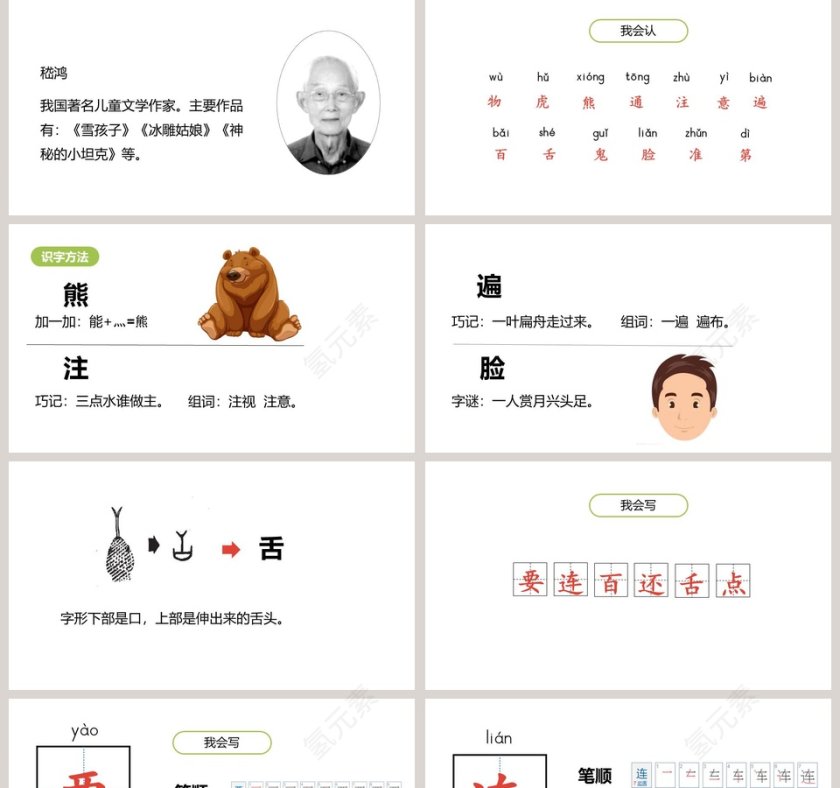 课文解析动物王国开大会语文课件PPT第2张