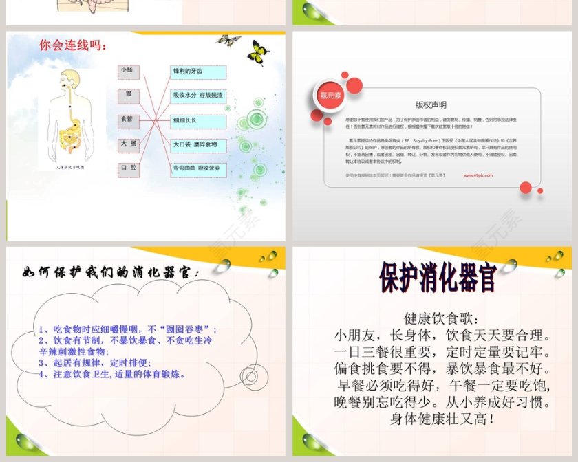 食物在人体内的旅行 - 医学护理行业PPT模板第6张